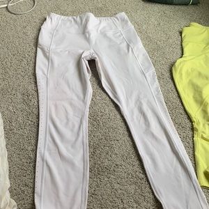 Womens Athleta Leggings with cut out print on side